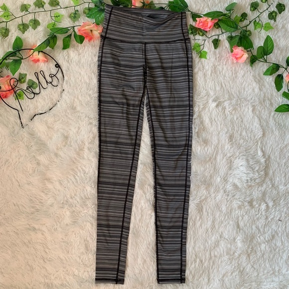 Athleta Pants - Athleta • Striped Leggings